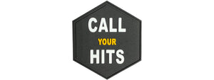Hexagon PVC Patch "Call Your Hits"