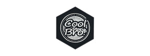 Hexagon PVC Patch "Cool Story Bro"