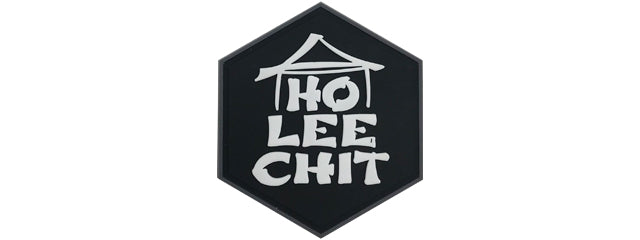 Hexagon PVC Patch "Ho Lee Chit"