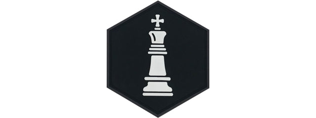Chess Piece Hex Code Hex PVC Patch White King Chess Piece – XTREME Airsoft Superstore