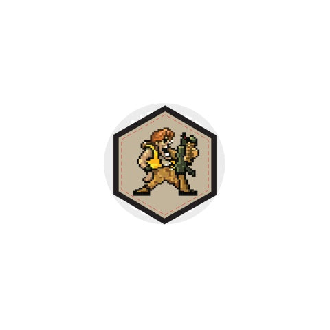 Metal Gear Marco Yell PVC Patch