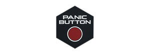 Hexagon PVC Patch Panic Button