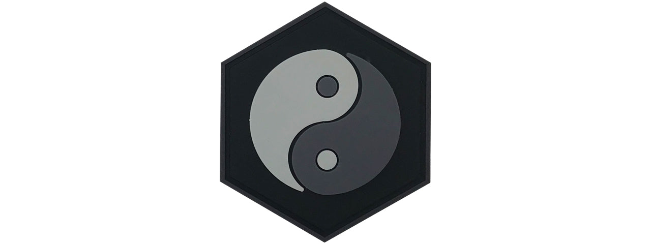 Hexagon PVC Patch Taoism