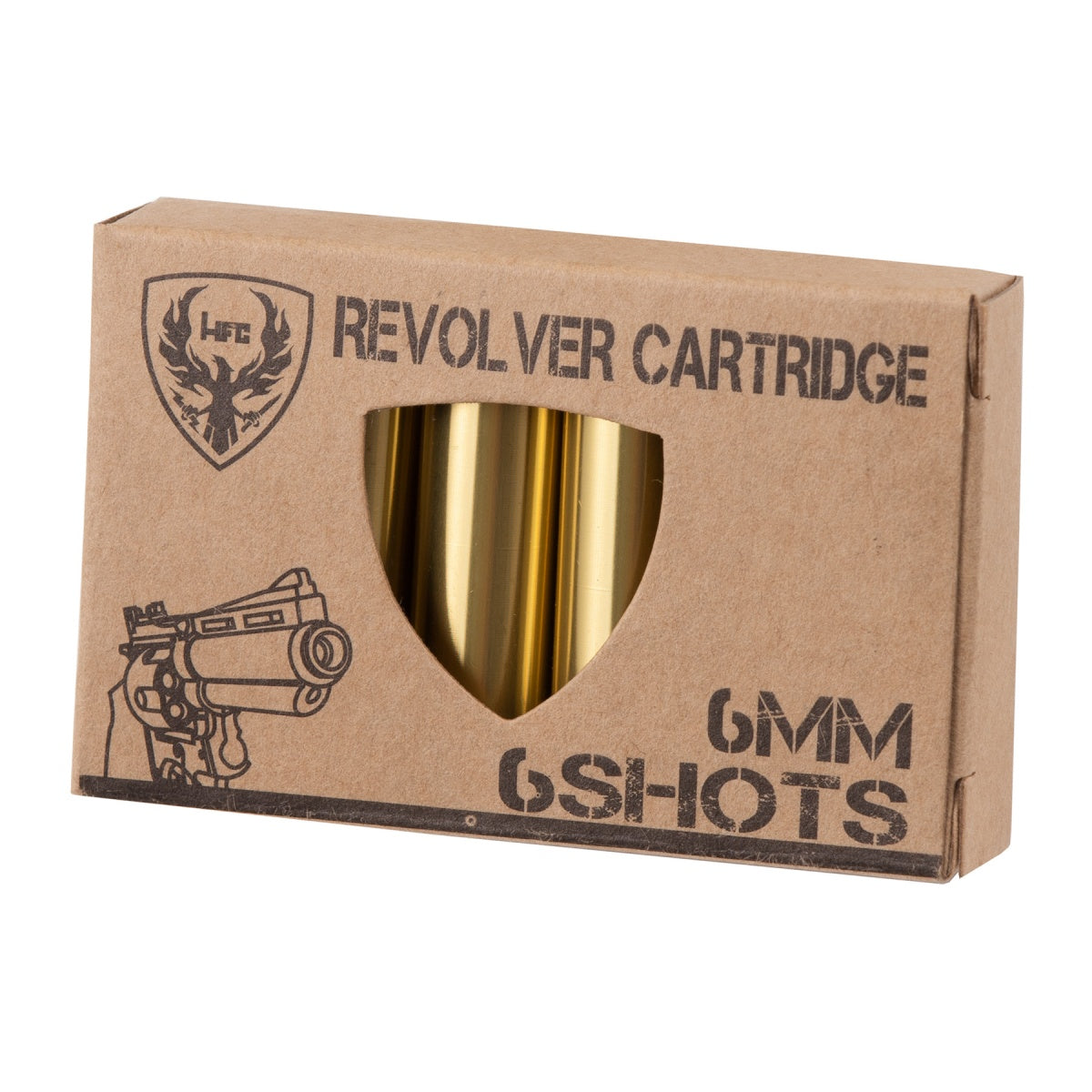 HFC Revolver BB Shells for Gas Powered Airsoft Revolvers (Pack of 6)