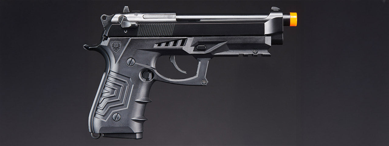 HG-173BBB HG-173 GAS BLOWBACK SEMI-AUTO M9 AIRSOFT PISTOL (BLACK)