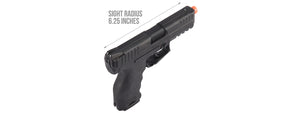 ELITE FORCE H&K LICENSED VP9 CO2 BLOWBACK AIRSOFT PISTOL - BLACK
