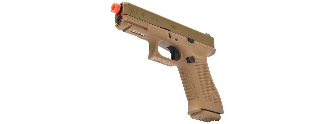 Elite Force Licensed GLOCK 19X GEN5 - Gas Blowback - TAN