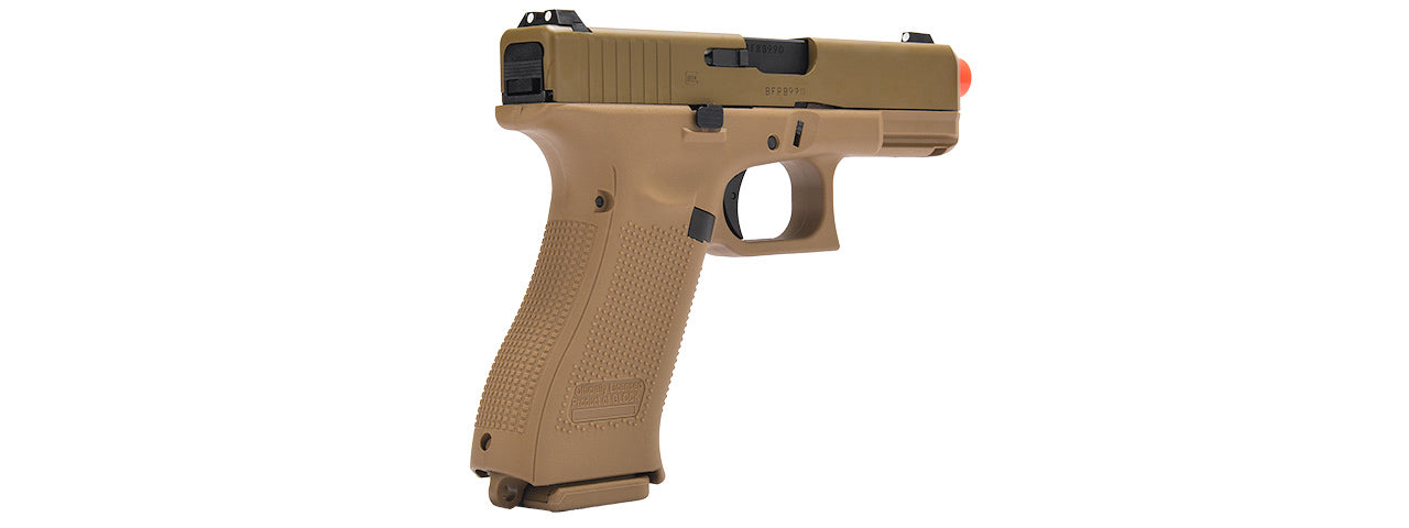 Elite Force Licensed GLOCK 19X GEN5 - Gas Blowback - TAN