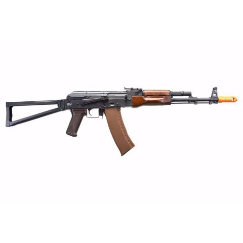 E&L AKS-74N Essential 2.0 AEG 6mm Airsoft Rifle w 1.0 ETU MOSFET & Folding Metal Stock