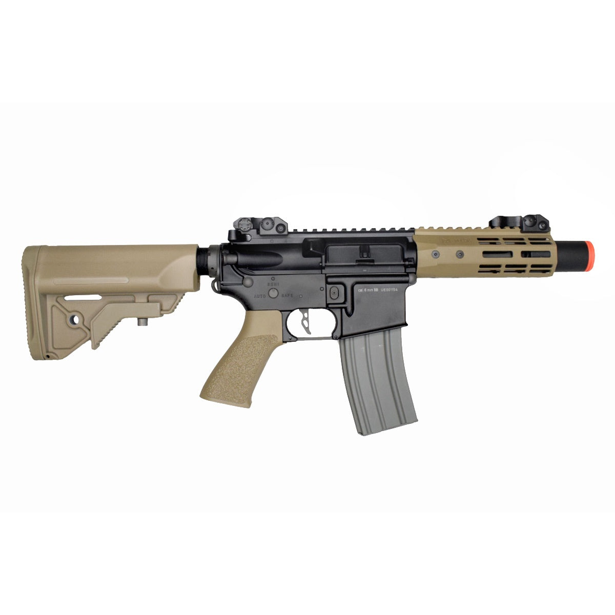 Elite Force M4 CQC Competition AEG Rifle (Black/Tan)