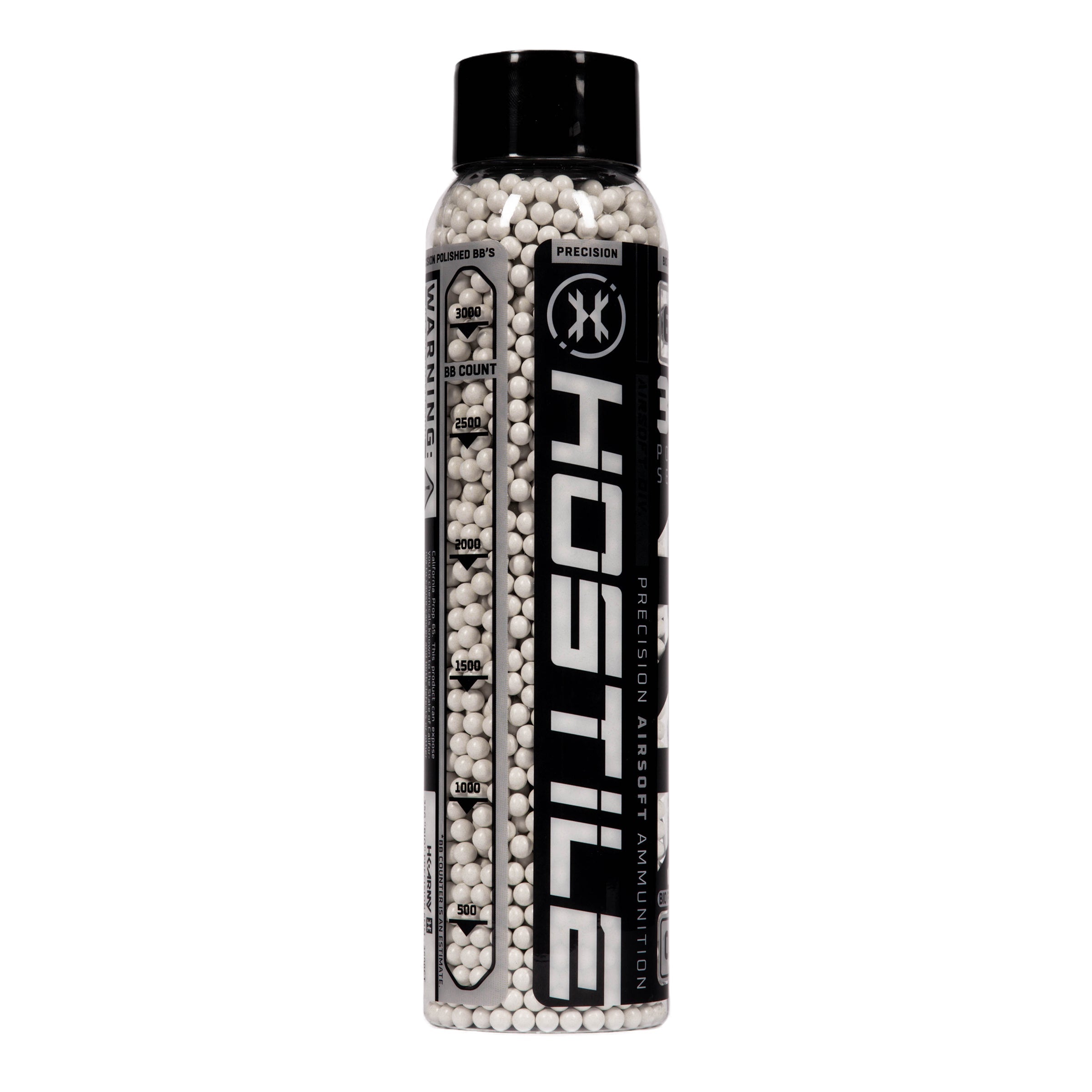 BIO Precision .25g BB's - 3600ct - White - XTREME Airsoft Superstore