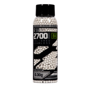 BIO Precision .30g BB's - 2700ct - White - XTREME Airsoft Superstore