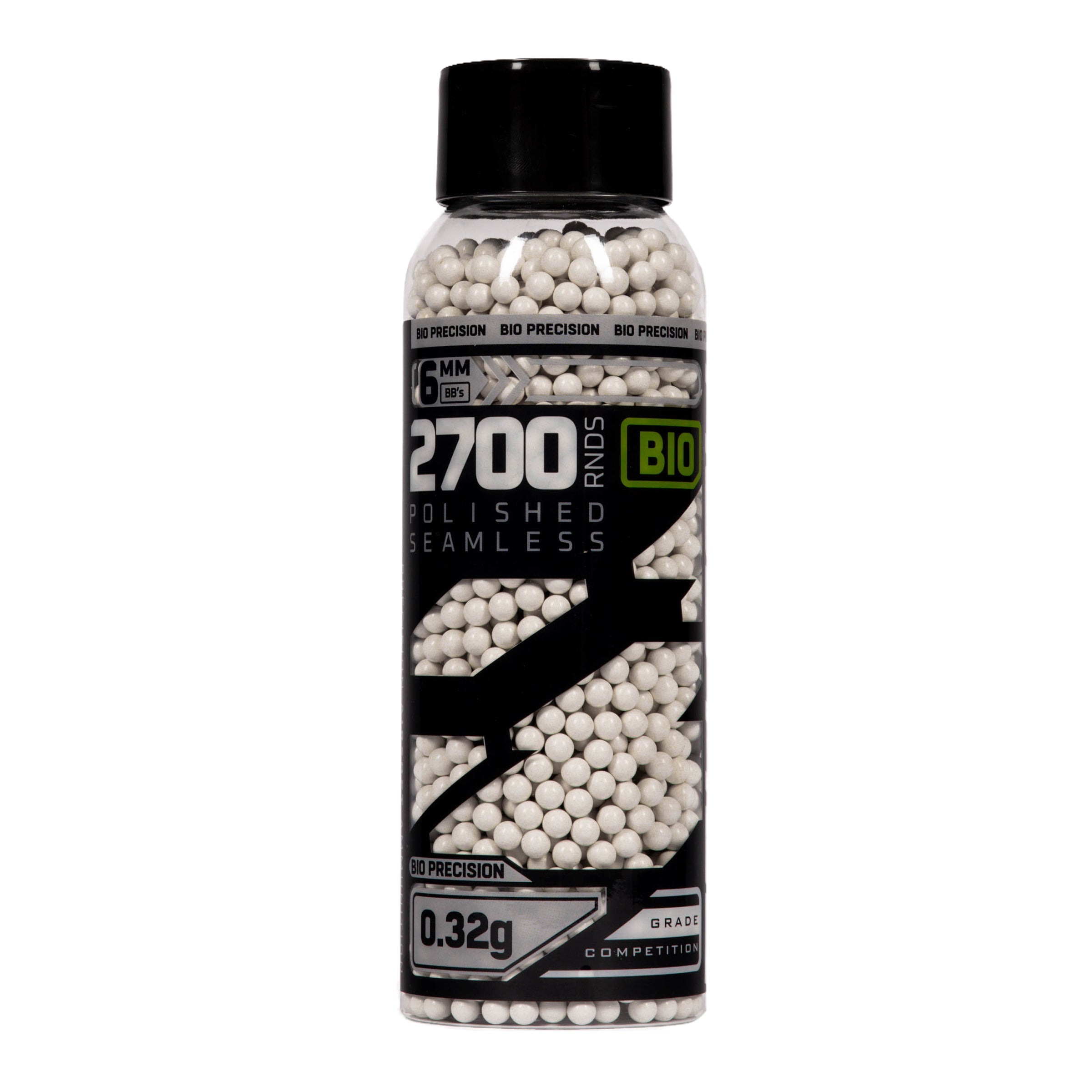 BIO Precision .32g BB's - 2700ct - White - XTREME Airsoft Superstore