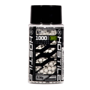 BIO Precision .36g BB's - 1000ct - White - XTREME Airsoft Superstore
