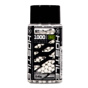 BIO Precision .40g BB's - 1000ct - White - XTREME Airsoft Superstore