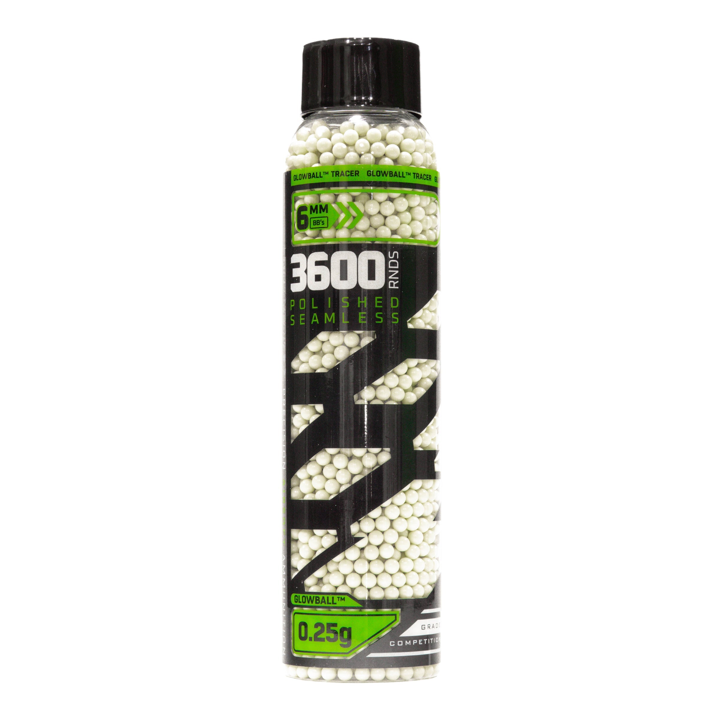 Glowball™ Tracer .20g BB's - 3600ct - Green - XTREME Airsoft Superstore