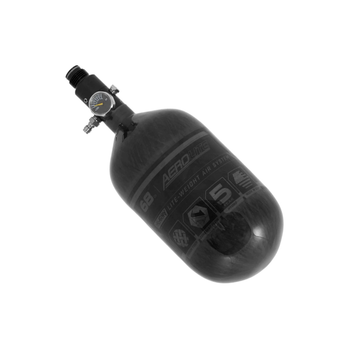 HK Army Aerolite Carbon Fiber Tank 68Ci / 4500 PSI (Color: Smoked)