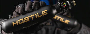 HSTL Hostile Prestige Alpha Air 15ci/4500psi HP8 Air System - (Black/Gold)