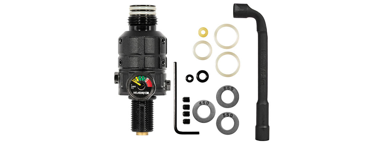 HK Army Turbine Pro HPA Short Body Regulator - (Black)