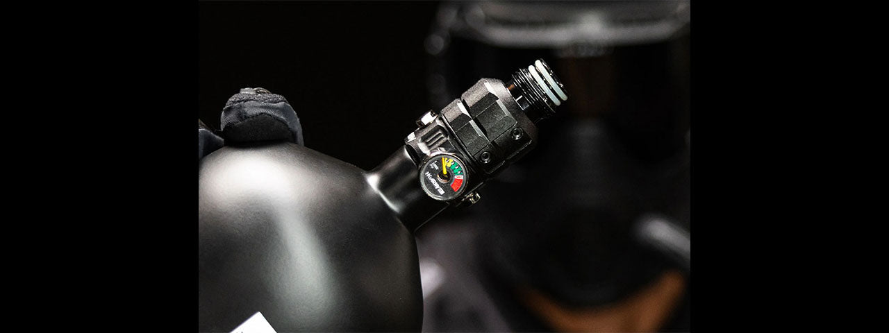 HK Army Turbine Pro HPA Short Body Regulator - (Black)