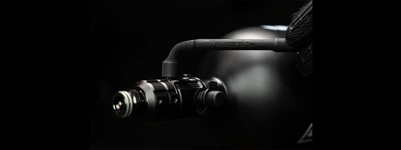 HK Army Turbine Pro HPA Short Body Regulator - (Black)