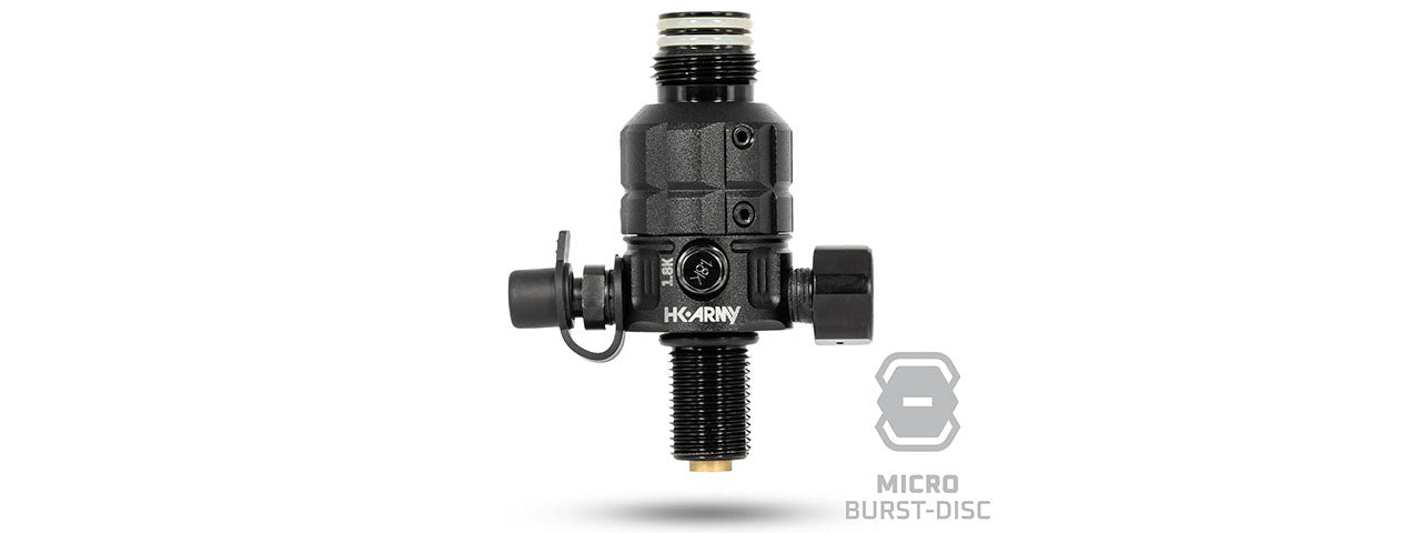 HK Army Turbine Pro HPA Short Body Regulator - (Black)