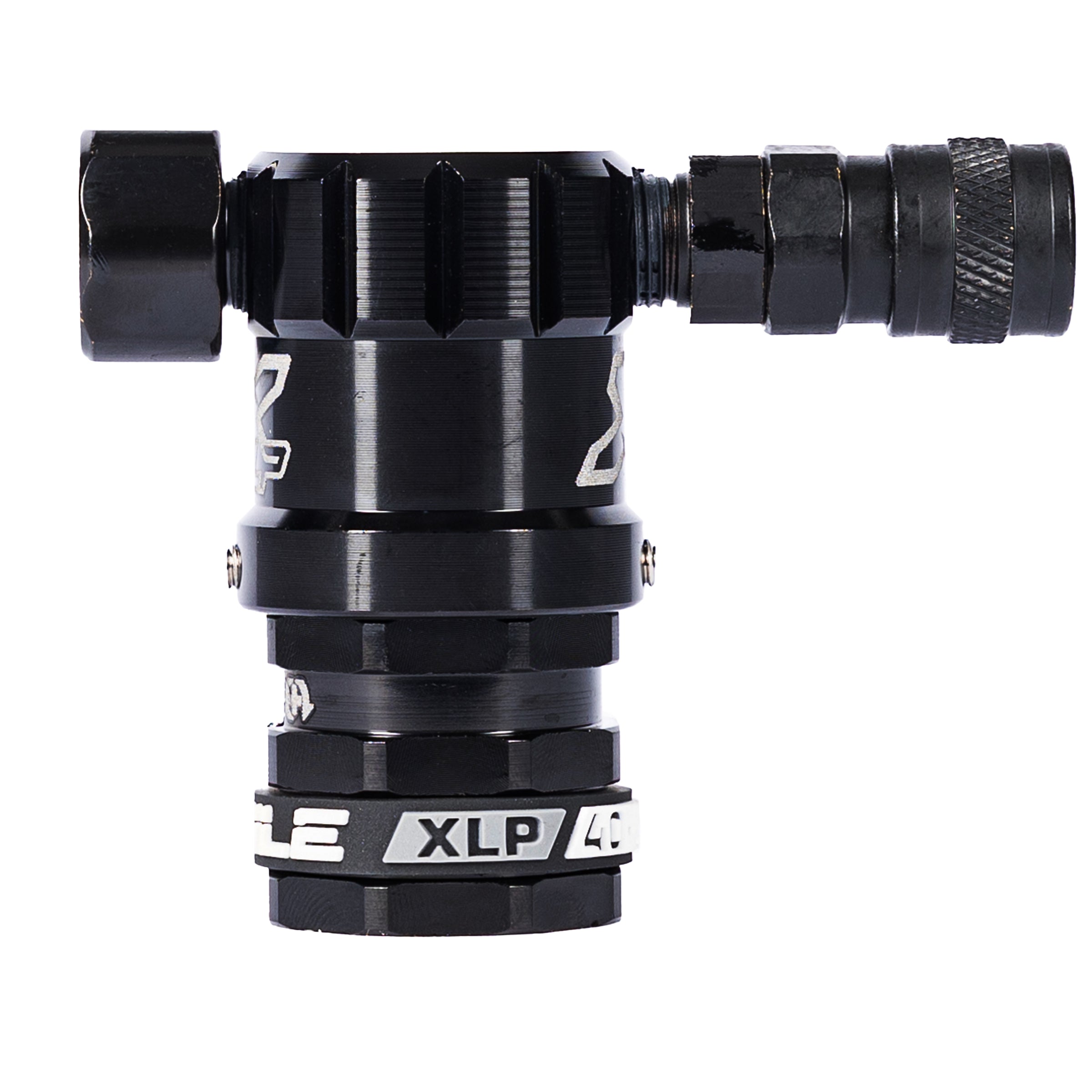 Hostile® XLP Regulator - Side Port Quick-Disconnect - Black - XTREME Airsoft Superstore
