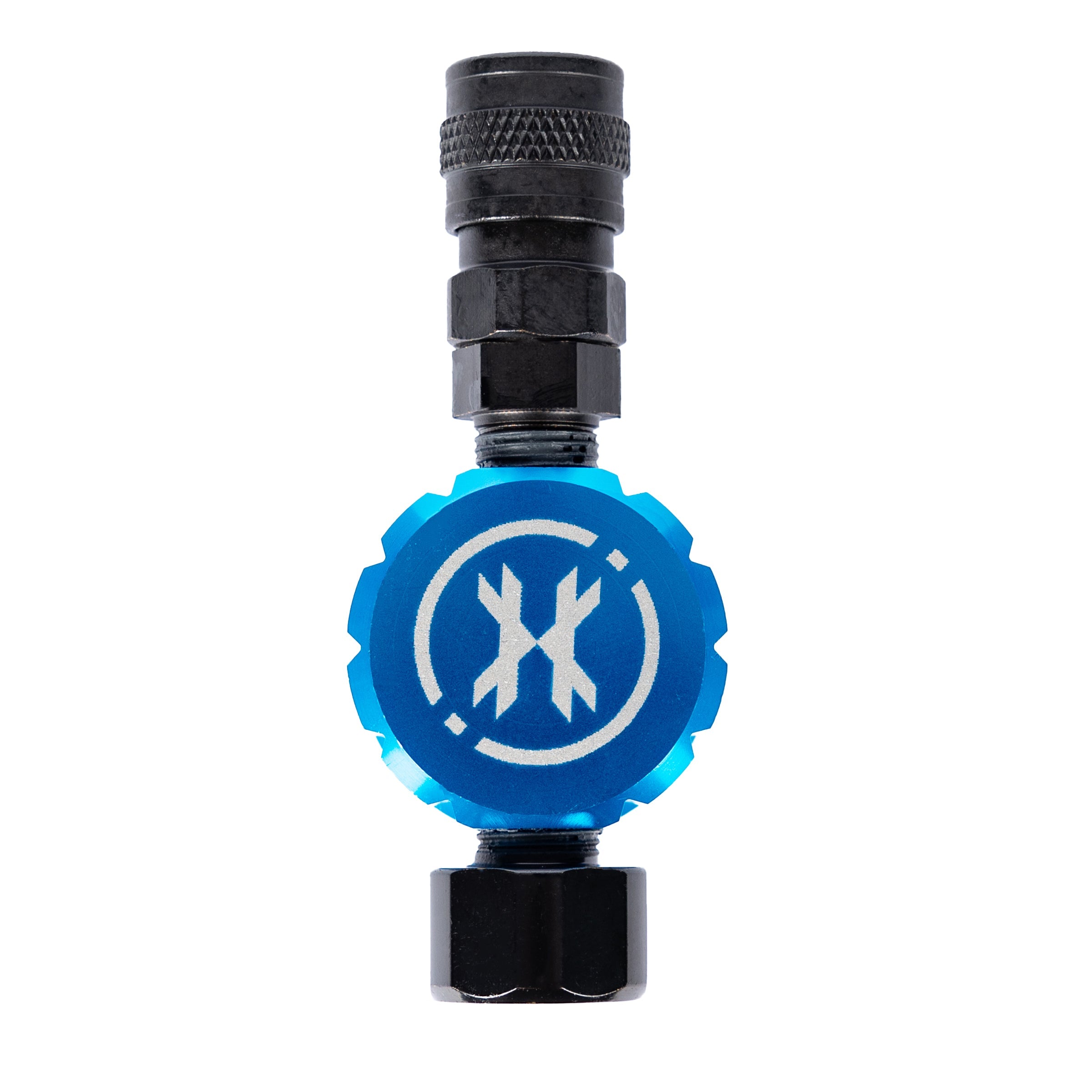 Hostile® XLP Regulator - Side Port Quick-Disconnect - Blue - XTREME Airsoft Superstore