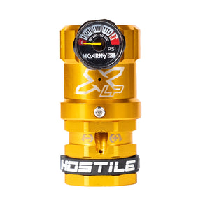 Hostile® XLP Regulator - Side Port Quick-Disconnect - Gold - XTREME Airsoft Superstore