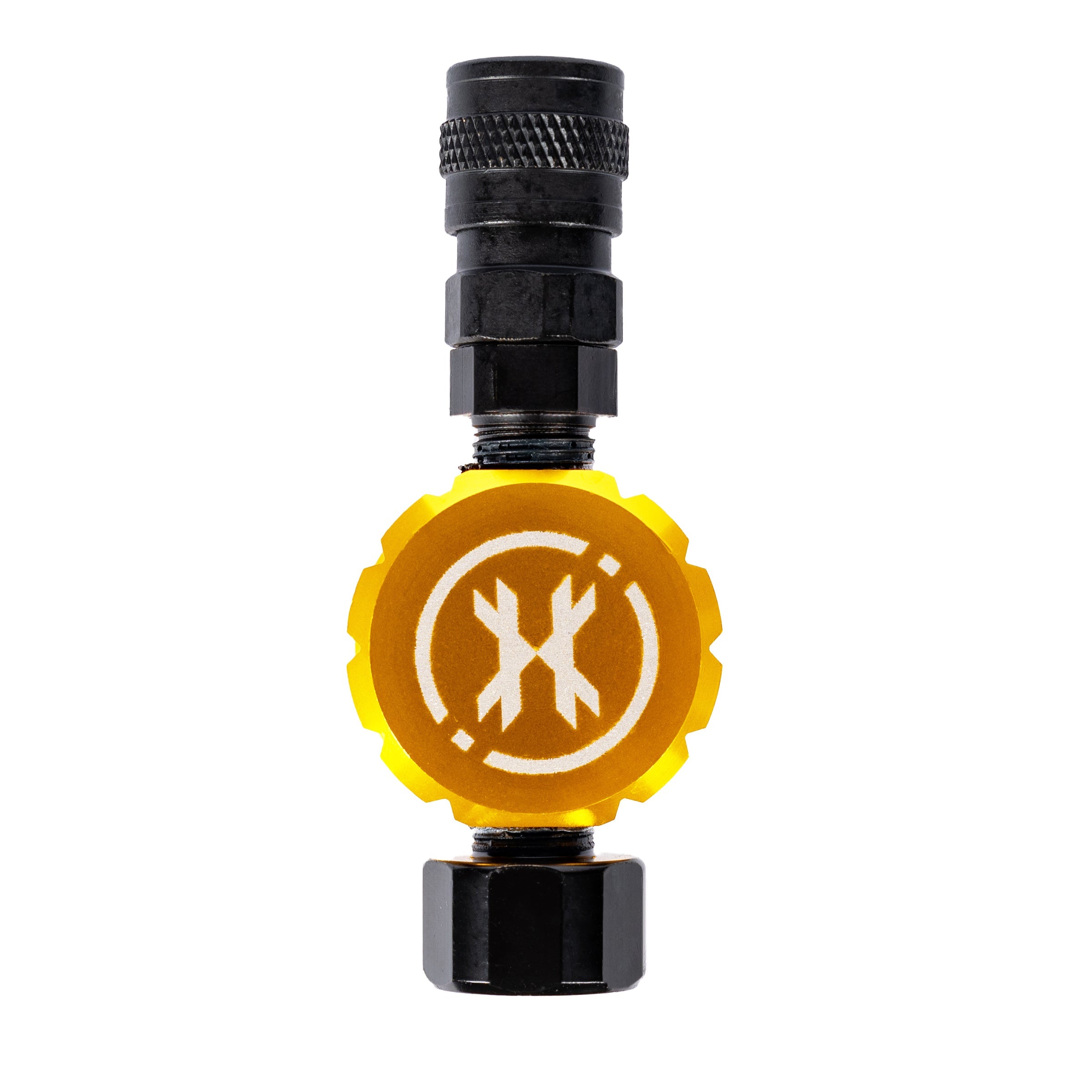 Hostile® XLP Regulator - Side Port Quick-Disconnect - Gold - XTREME Airsoft Superstore
