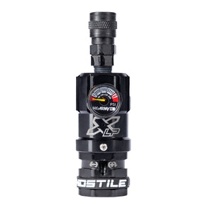 Hostile® XLP Regulator - Top Port Quick-Disconnect - Black - XTREME Airsoft Superstore