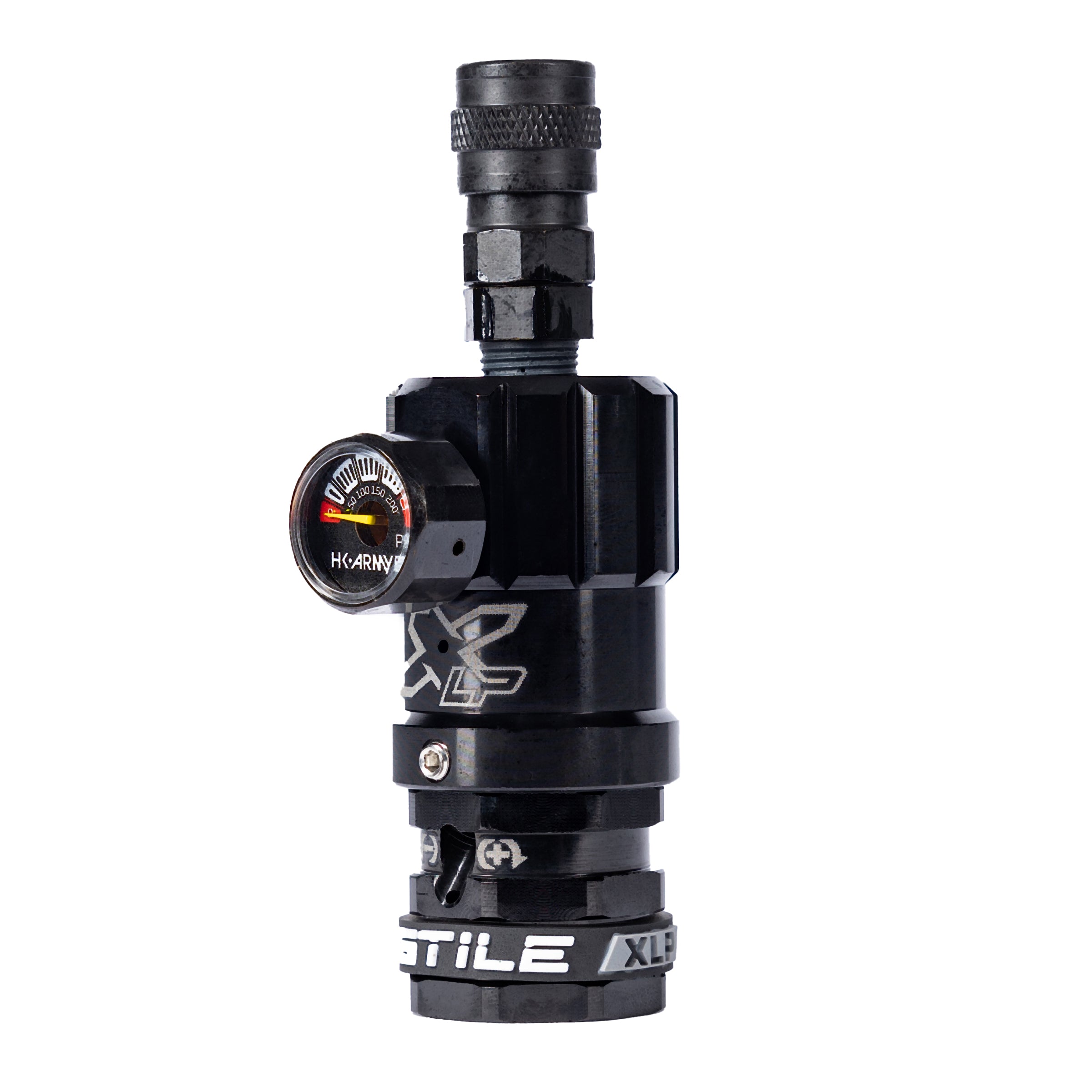 Hostile® XLP Regulator - Top Port Quick-Disconnect - Black - XTREME Airsoft Superstore