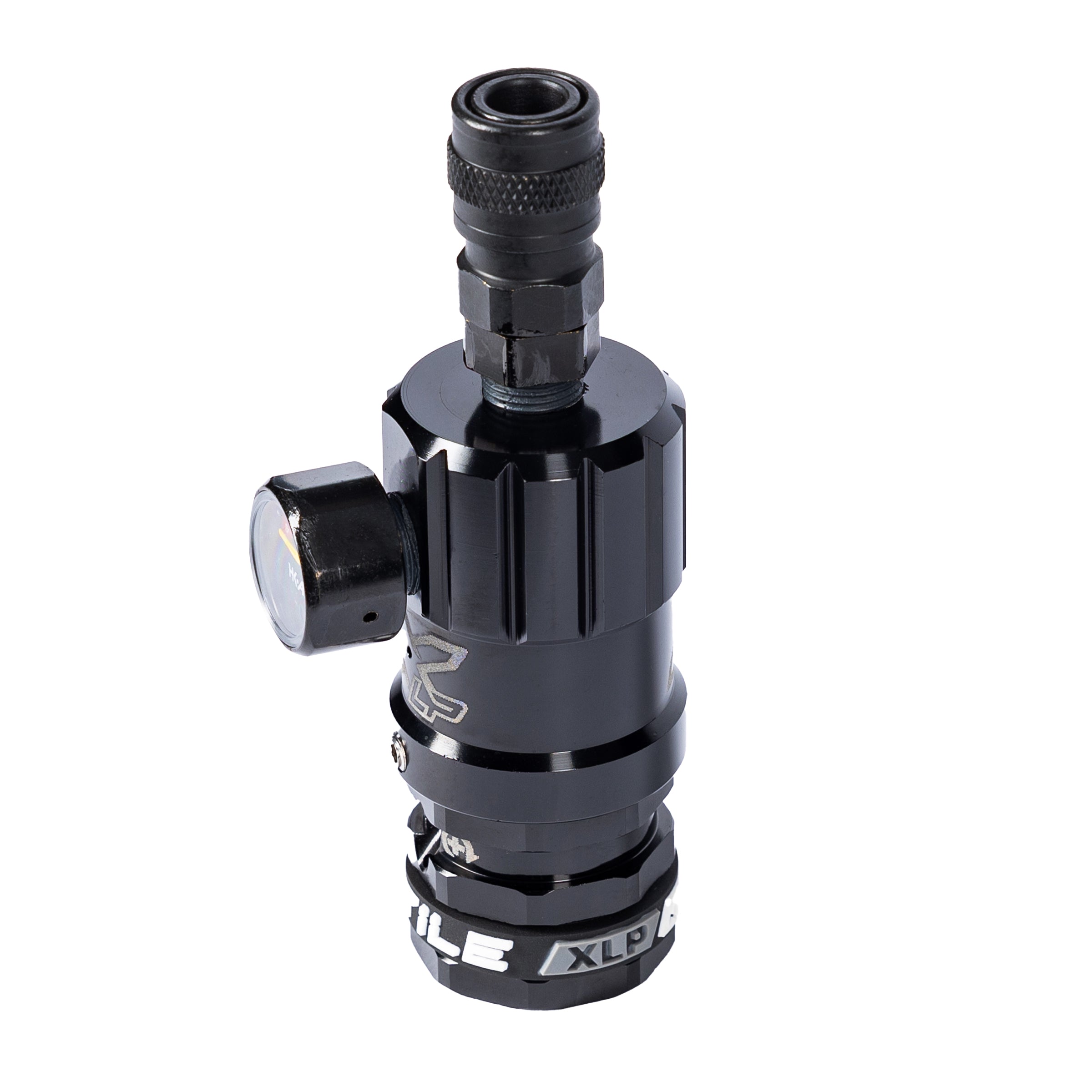 Hostile® XLP Regulator - Top Port Quick-Disconnect - Black - XTREME Airsoft Superstore