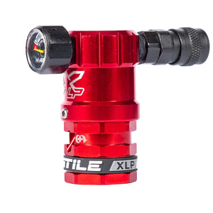 Hostile® XLP Regulator - Side Port Quick-Disconnect - Red - XTREME Airsoft Superstore