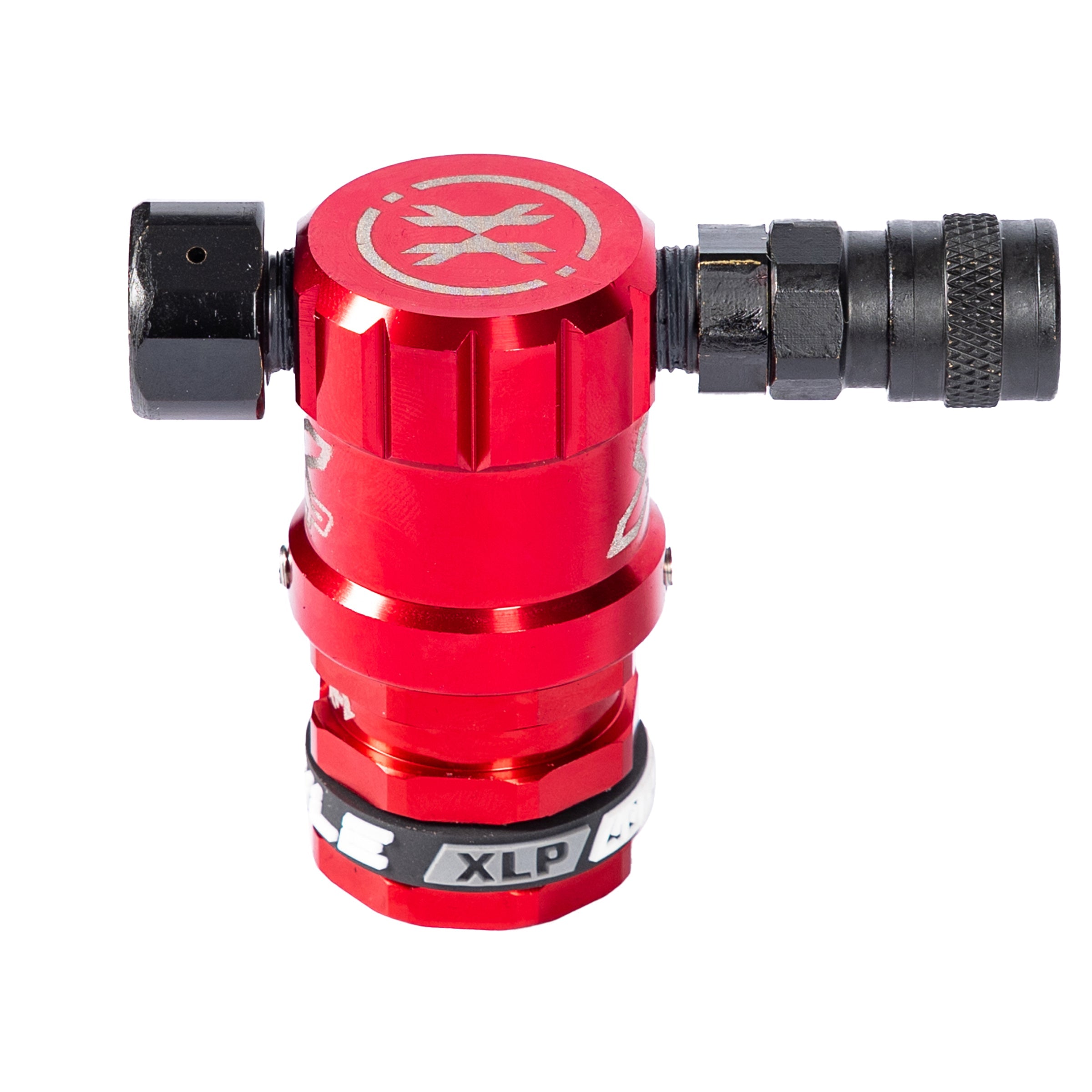 Hostile® XLP Regulator - Side Port Quick-Disconnect - Red - XTREME Airsoft Superstore