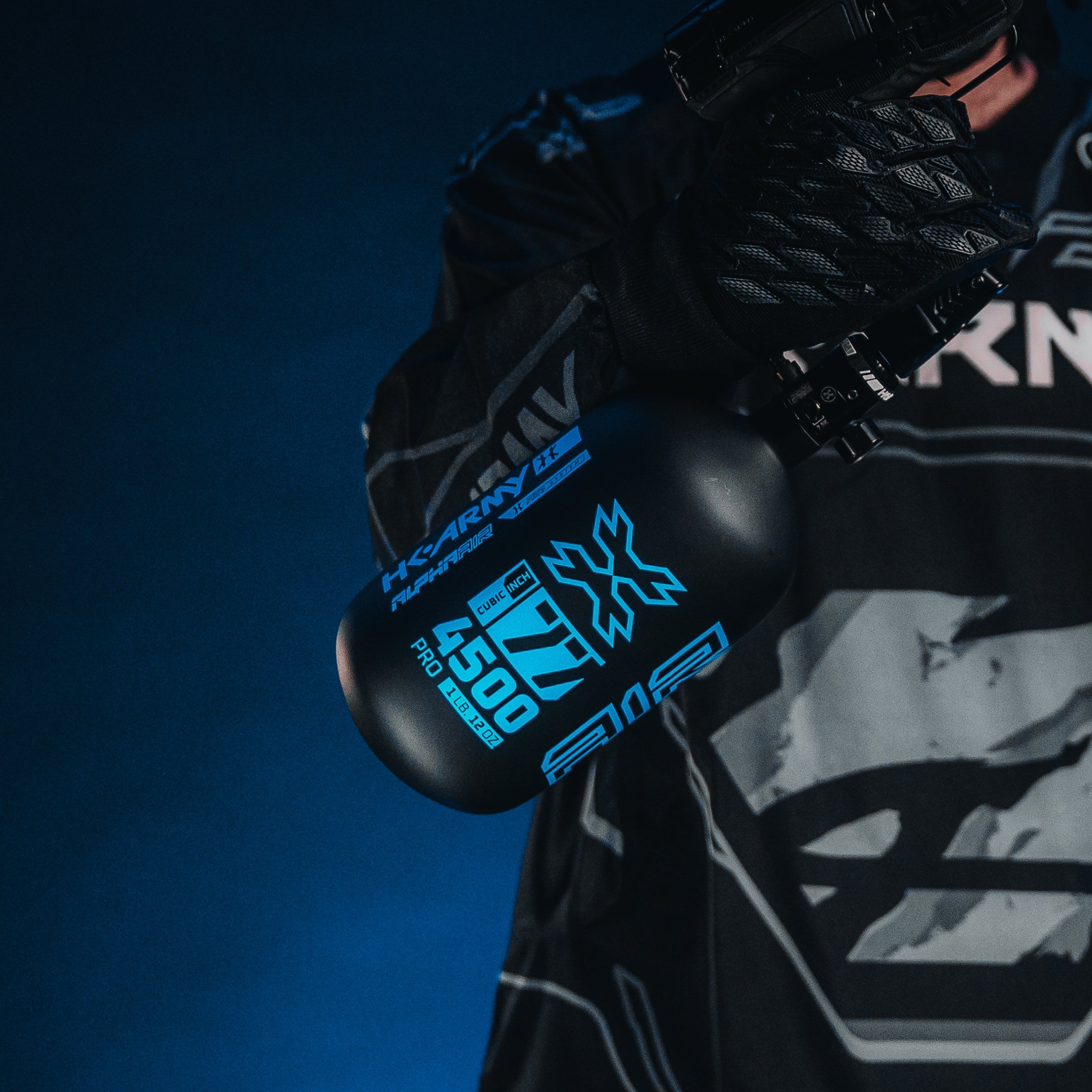 Alpha Air® - 77ci/4500psi HP8 Air System - Abyss - XTREME Airsoft Superstore