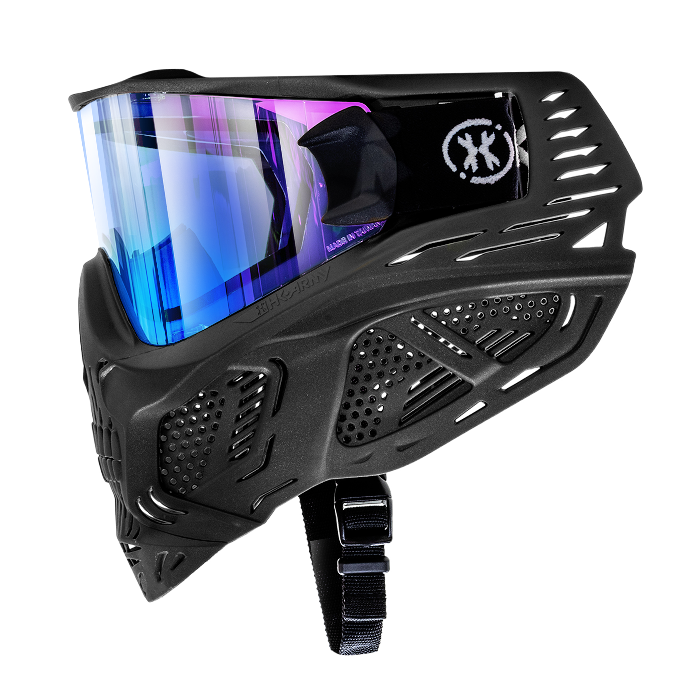 HSTL® Skull Goggle "Reaper" - Black w/ Ice Lens - XTREME Airsoft Superstore