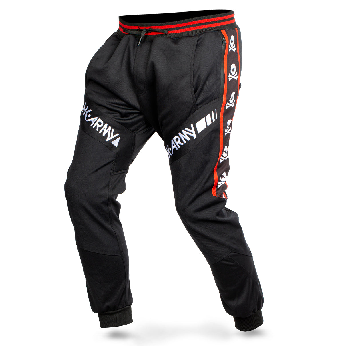 TRK - Skulls - Red - Jogger Pants - XTREME Airsoft Superstore