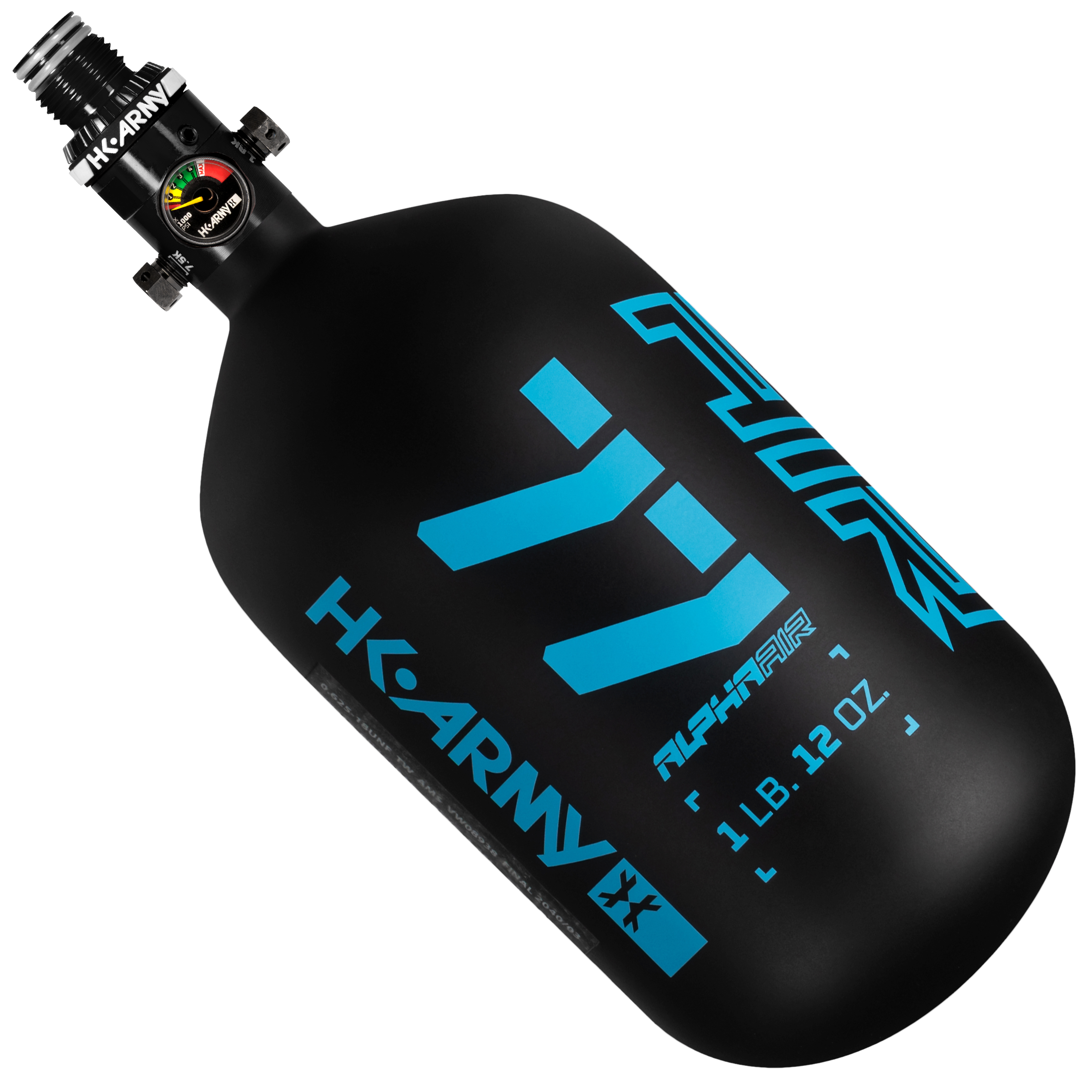 Alpha Air® - 77ci/4500psi HP8 Air System - Abyss - XTREME Airsoft Superstore