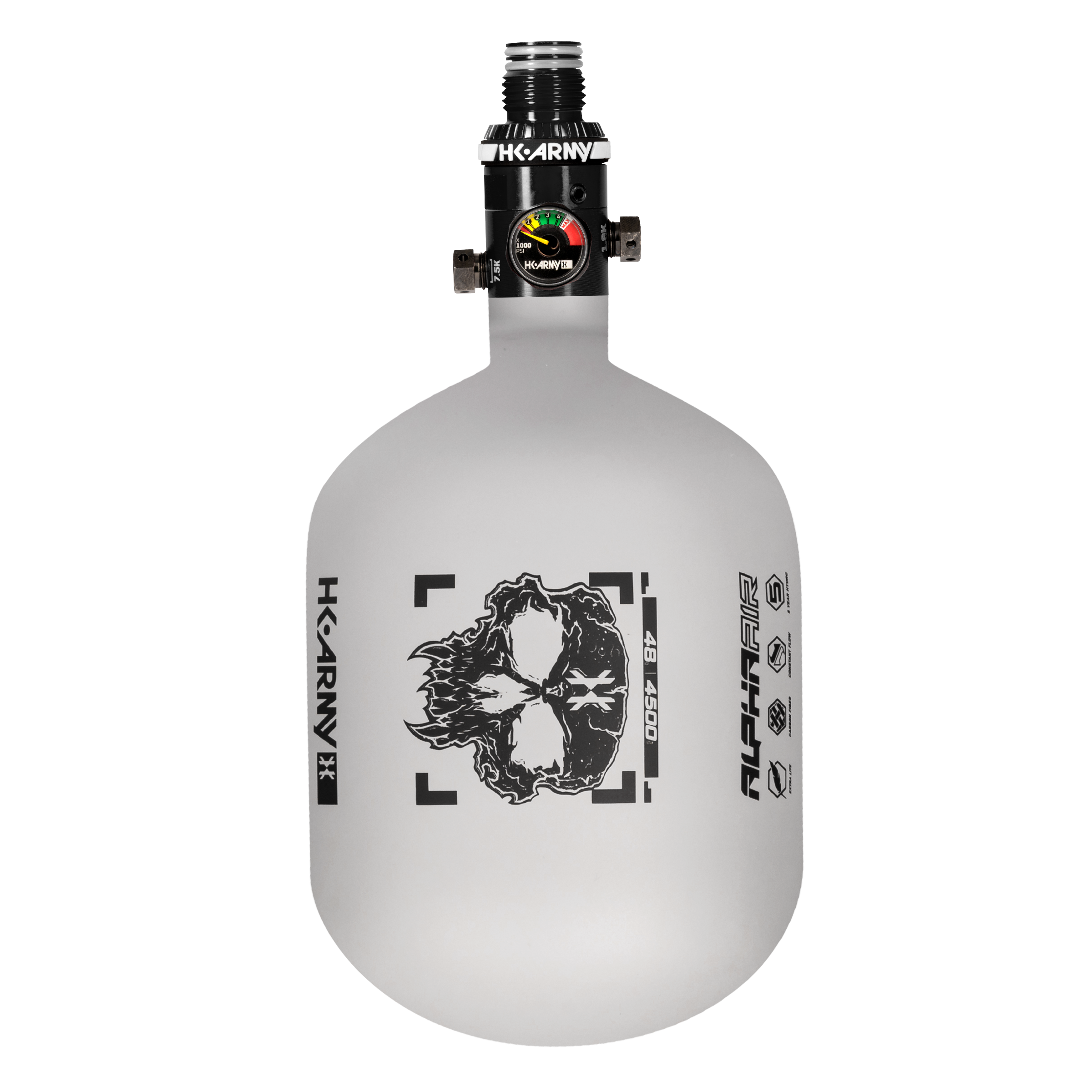 Alpha Air® - 48ci/4500psi HP8 Air System - DOOM Ash - XTREME Airsoft Superstore