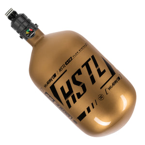 HSTL® - Carbon Fiber Tank - PRO Reg - 68ci / 4500psi - Gold/Black - XTREME Airsoft Superstore