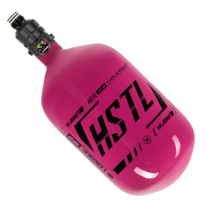 HSTL® - Carbon Fiber Tank - PRO Reg - 68ci / 4500psi - Neon Pink/Black - XTREME Airsoft Superstore