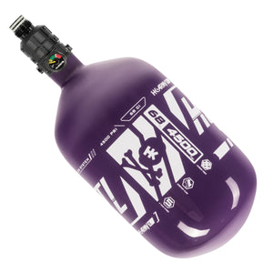 HSTL® - Carbon Fiber Tank - PRO Reg - 68ci / 4500psi - Purple/White - XTREME Airsoft Superstore