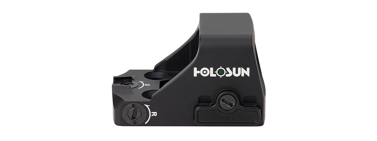HOLOSUN HE407K-GR X2 Green Open Reflex Optical Sight - (Black)