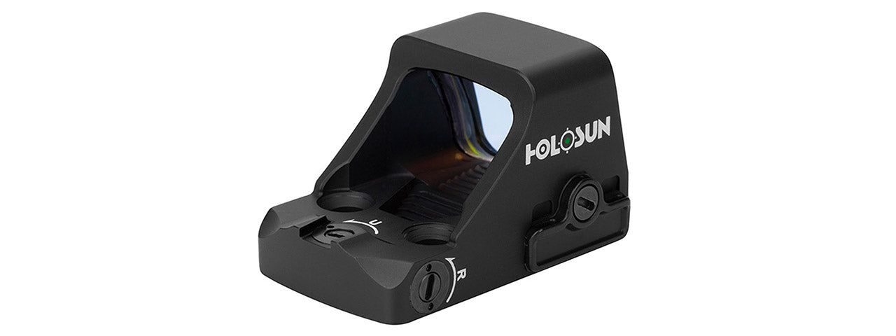 HOLOSUN HE407K-GR X2 Green Open Reflex Optical Sight - (Black)