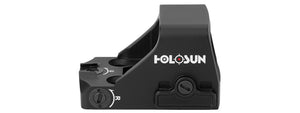 HOLOSUN HE407K X2 Red Open Reflex Optical Sight - (Black)