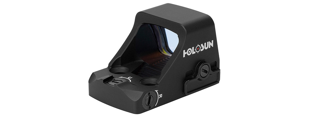 HOLOSUN HE407K X2 Red Open Reflex Optical Sight - (Black)