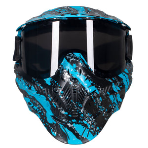HSTL® Goggle - Fracture Black/Turquoise - XTREME Airsoft Superstore