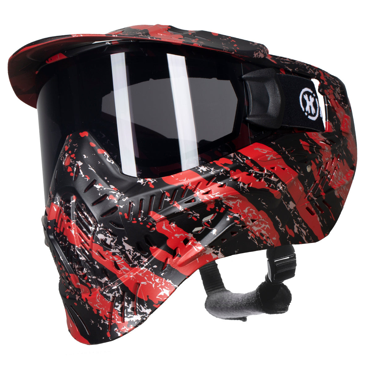 HSTL® Goggle - Fracture Black/Red - XTREME Airsoft Superstore