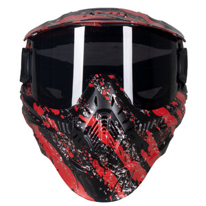 HSTL® Goggle - Fracture Black/Red - XTREME Airsoft Superstore